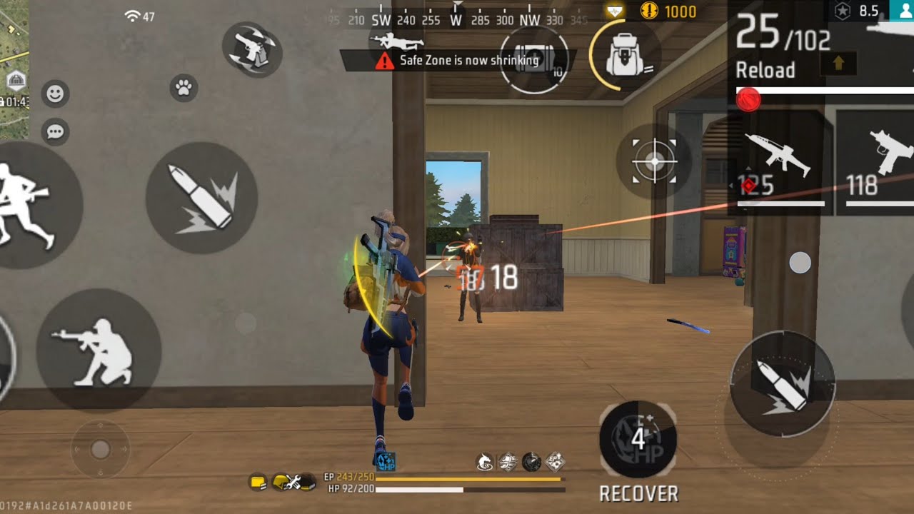 Free fire game play video rank match #freefire #gaming #video 