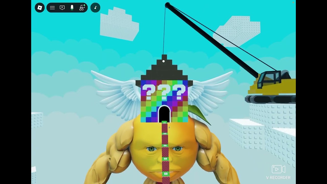jugando Roblox con un amigo