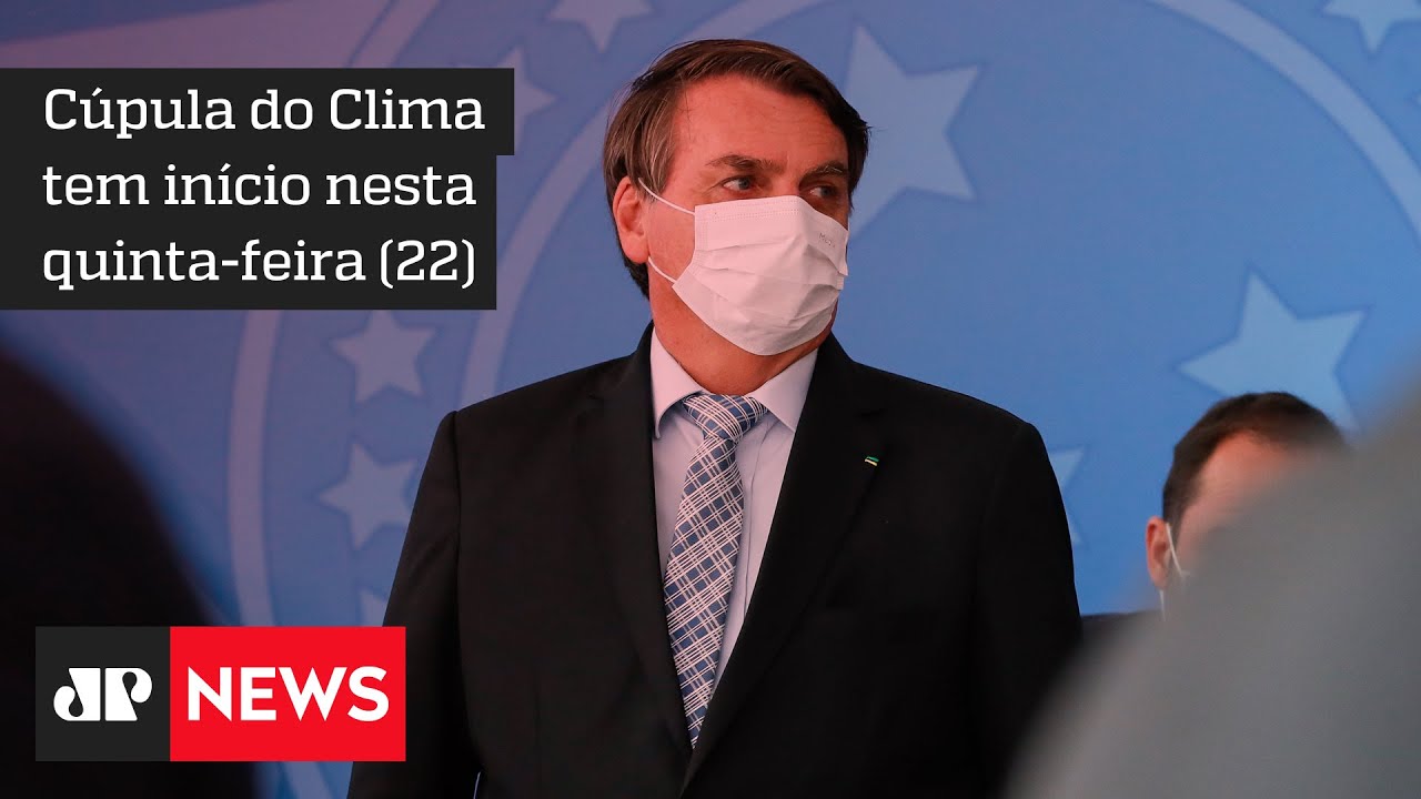 Bolsonaro discursa na C&uacute;pula do Clima e deve pedir ajuda financeira contra o desmatamento - #JM