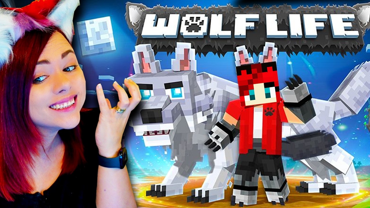 Minecraft, De FARKAS LETTEM! - Wolf Life Minecraft Map