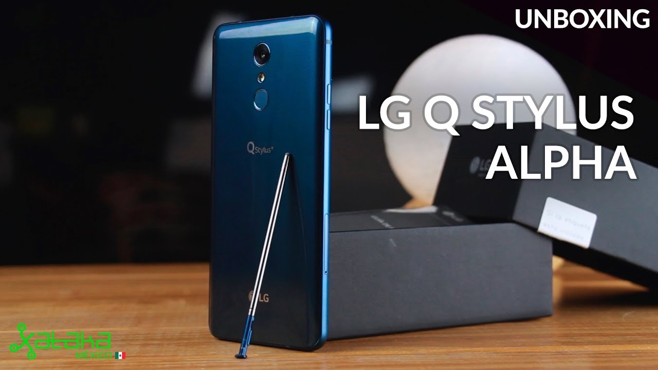 LG Q Stylus Alpha, UNBOXING en México: la pluma llega a la gama media