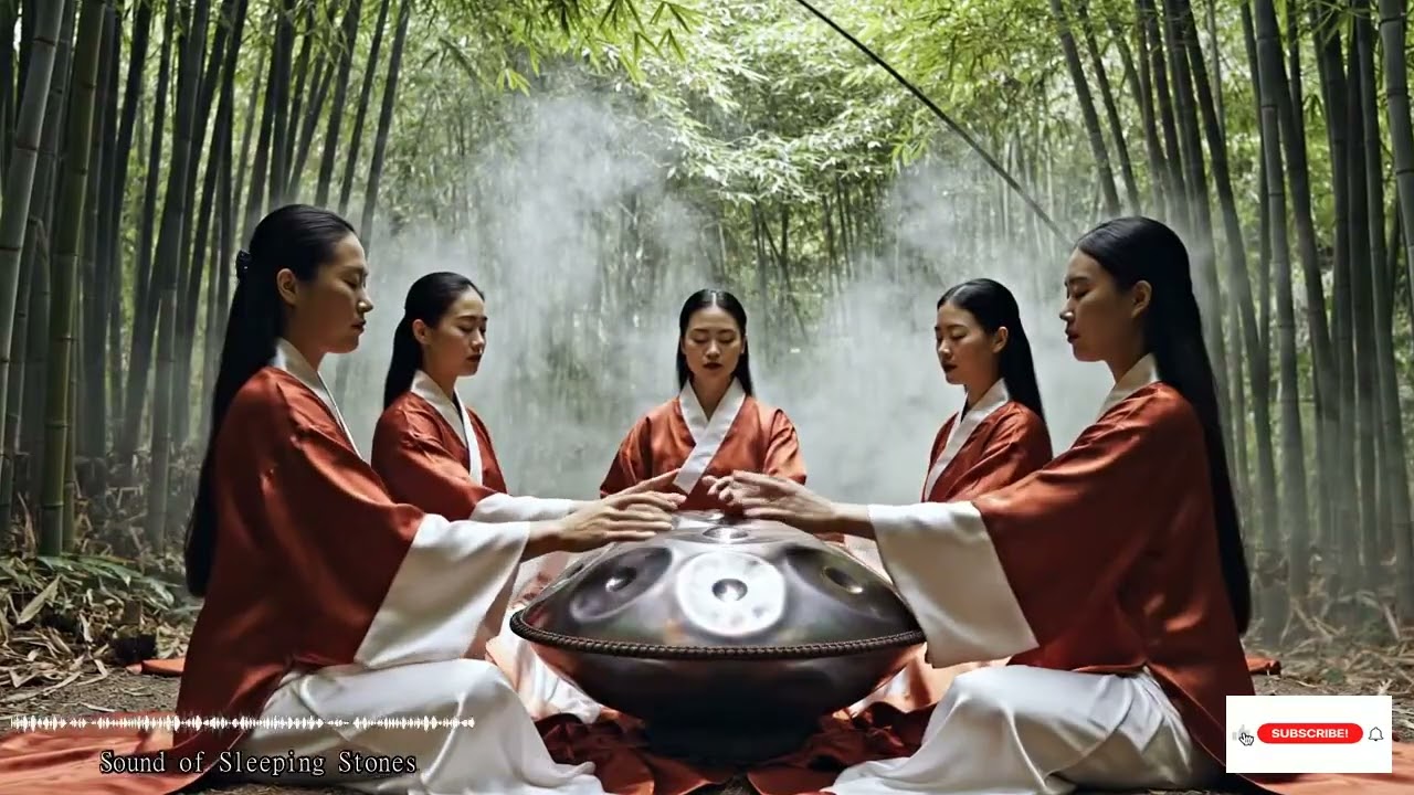 Harmonic Handpan Journey With Soft 1111 Hz Resonance For Deep Meditation And Restful Sleep