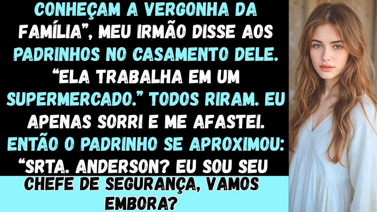 “Meu irmão me chamou de ‘A Vergonha da Família’ no casamento dele — até que o padrinho se apresentou