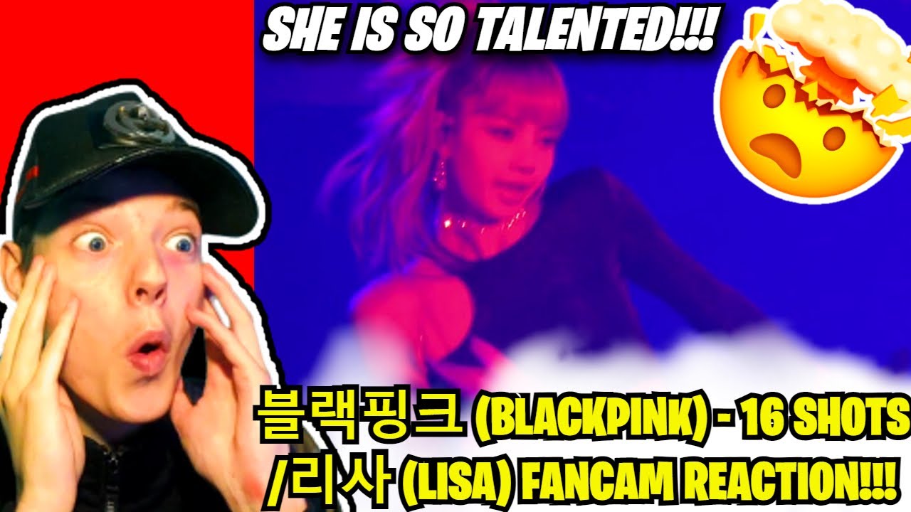 블랙핑크 (BLACKPINK) - 16 SHOTS /리사 (LISA) FANCAM REACTION!!!