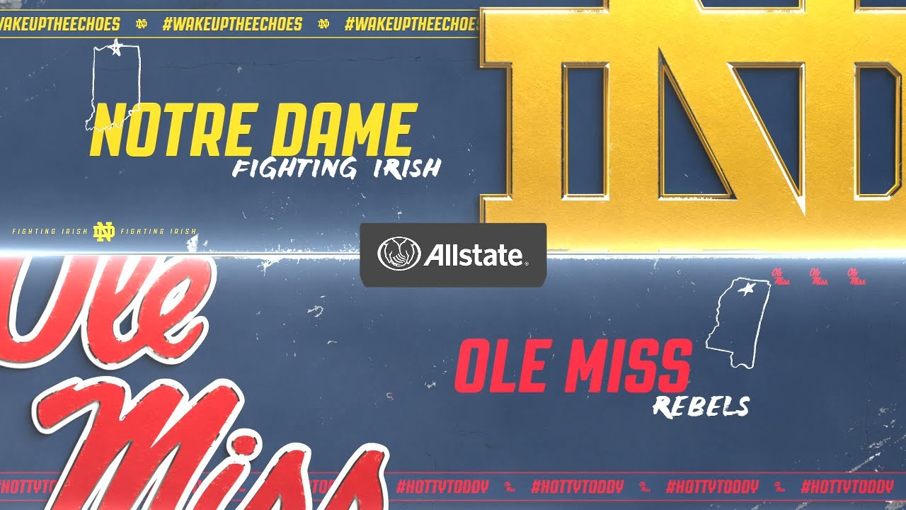 NCAA College Football 26 - Norte Dame Fighting Irish Vs Ole Miss Rebels PS5 Simulation