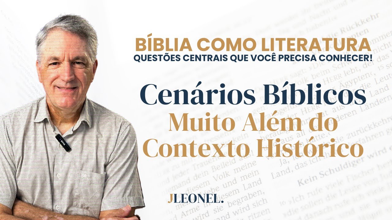 Cenários Bíblicos: Como o Ambiente Molda a Narrativa na Bíblia.
