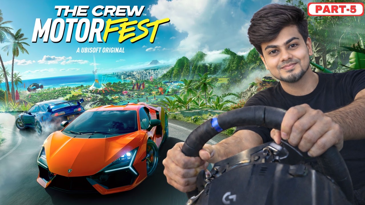 The Crew Motorfest in Logitech G923 with @KL_GamingYT @Jpsaitamilgaming @KL_GamingYT#tamil #gaming