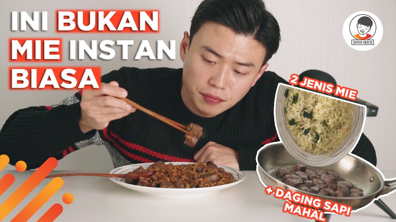 MIE YANG VIRAL DI KOREA🇰🇷 (FEAT. FILM PARASITE🪱, MIE TAPI 0.5JUTA😱)