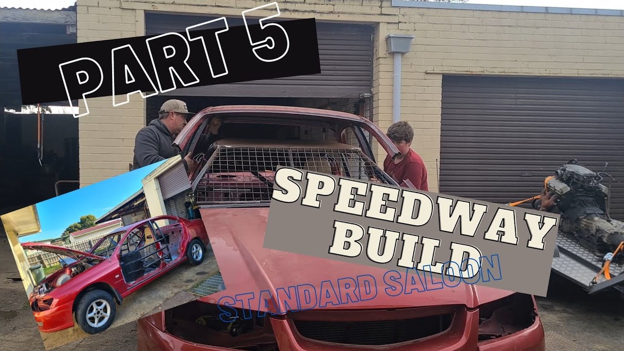 part 5 how I go about building a standard saloon speedway car