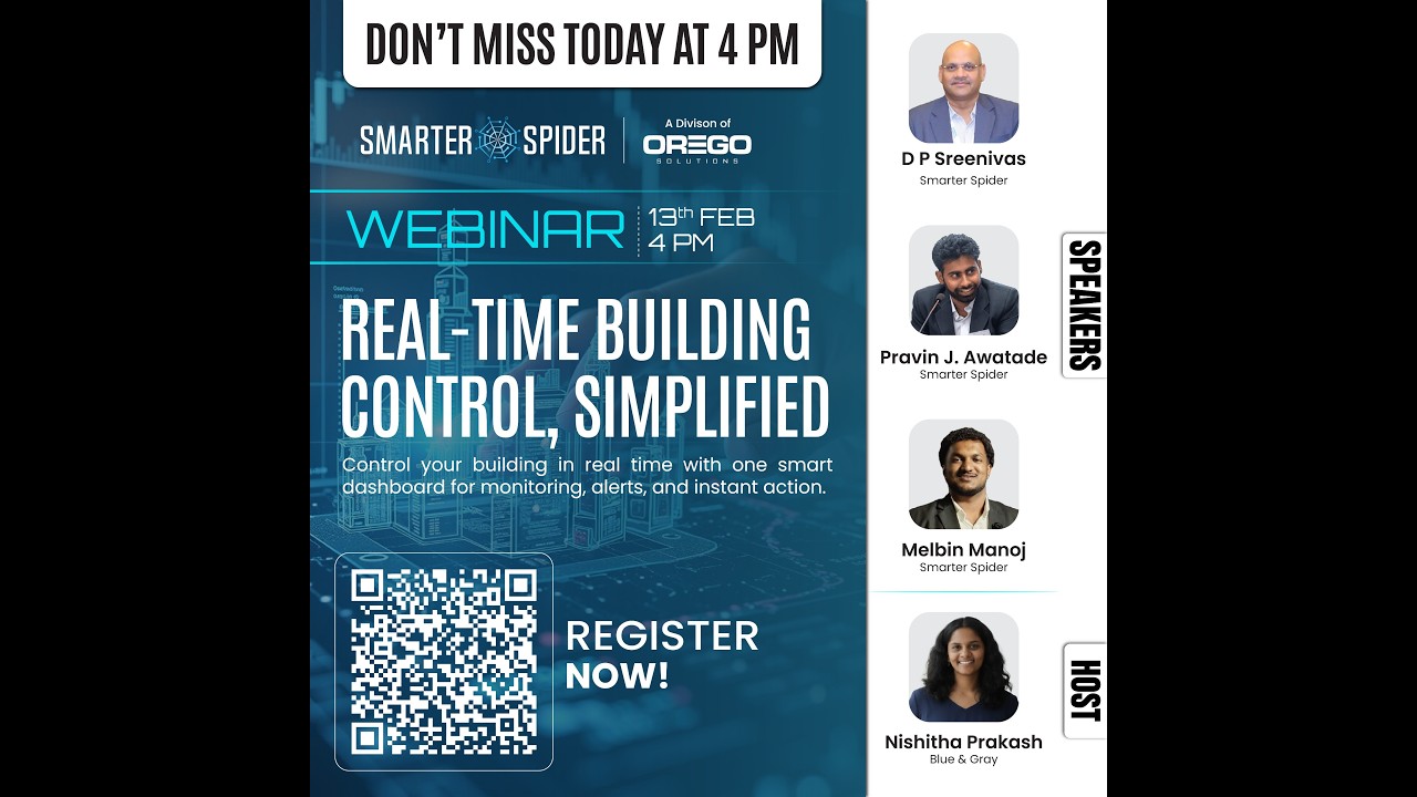 REAL TIME BUILDING CONTROL, SIMPLIFIED !
