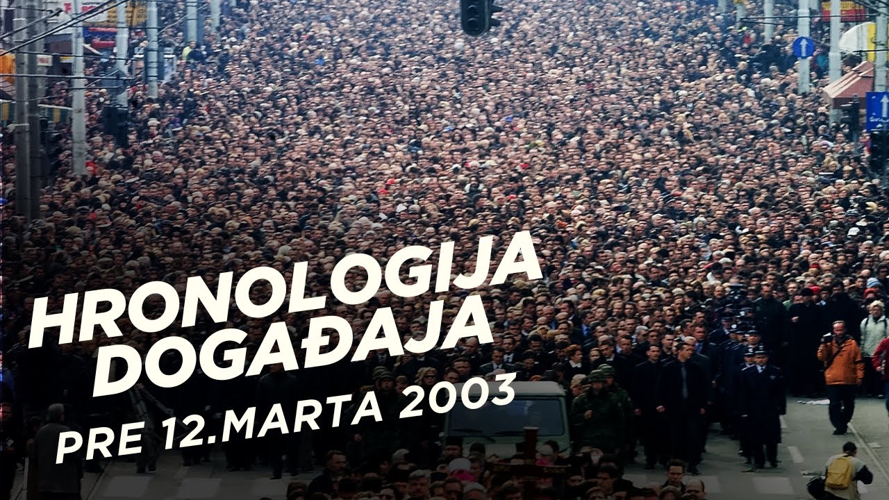 Hronologija događaja pre 12.marta 2003.