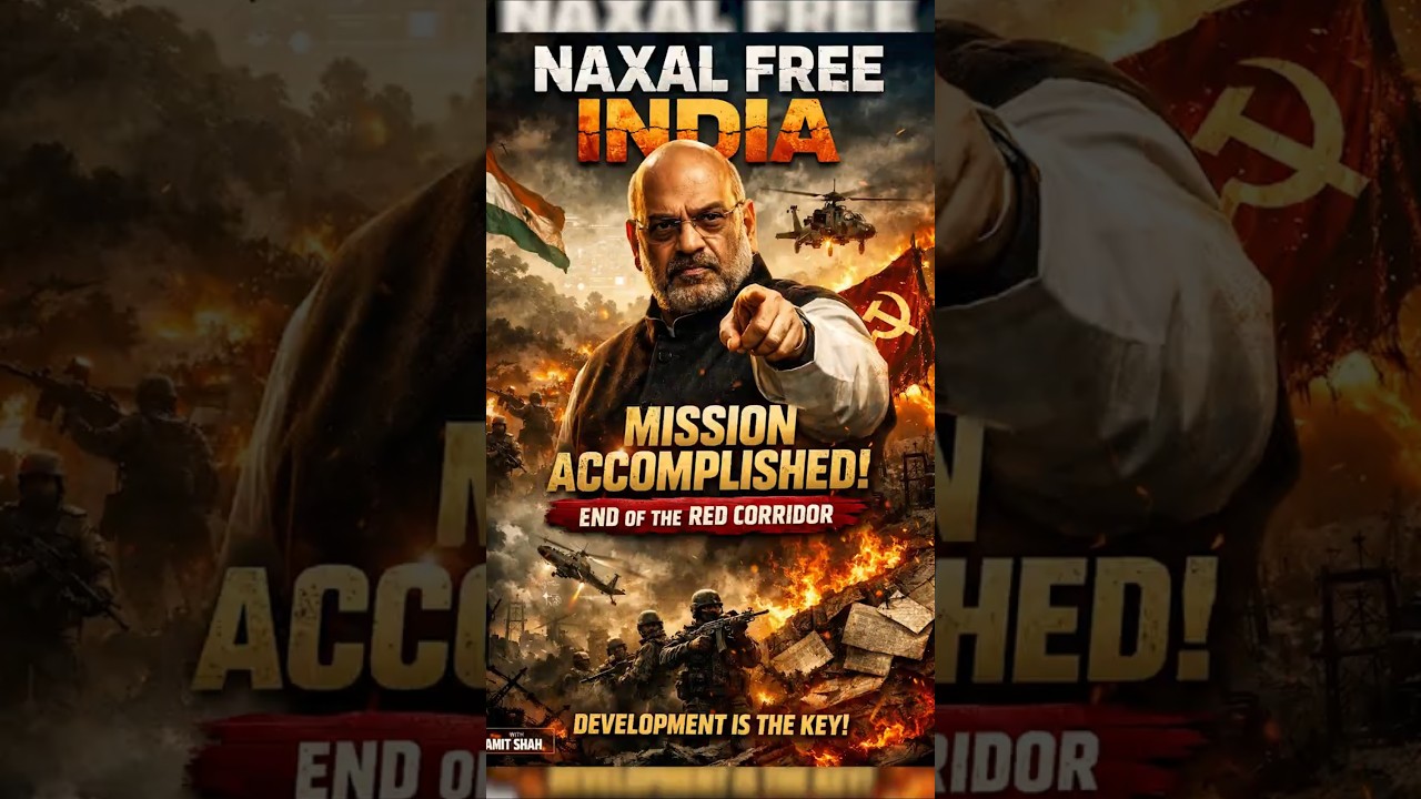 India Declared Naxal-Free? Big Statement by Amit Shah