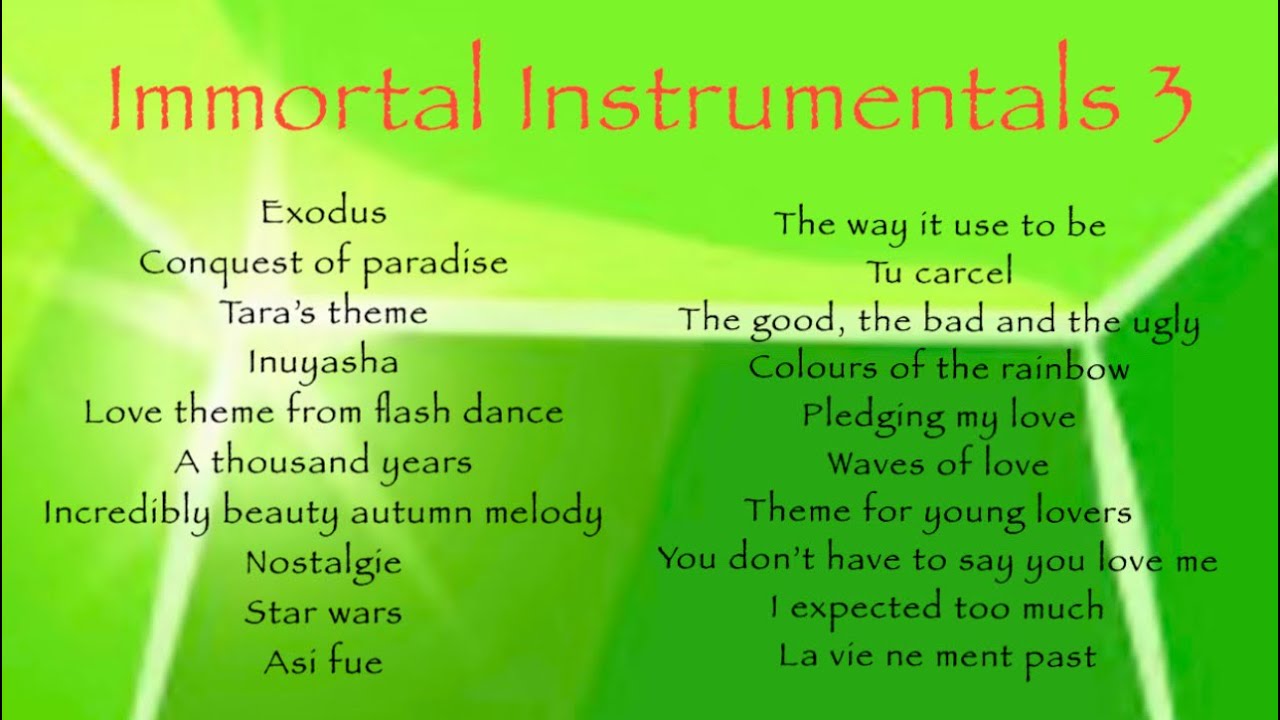 Immortal instrumentals 3. #pinoyabroad #pinoyofw #instrumental #instrumentalmusic #opm #lovesong