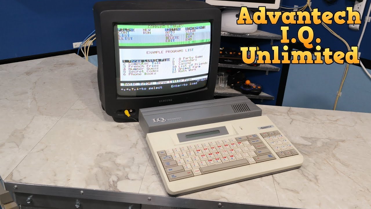 Advantech I.Q. Unlimited z językiem BASIC i procesorem Z80.