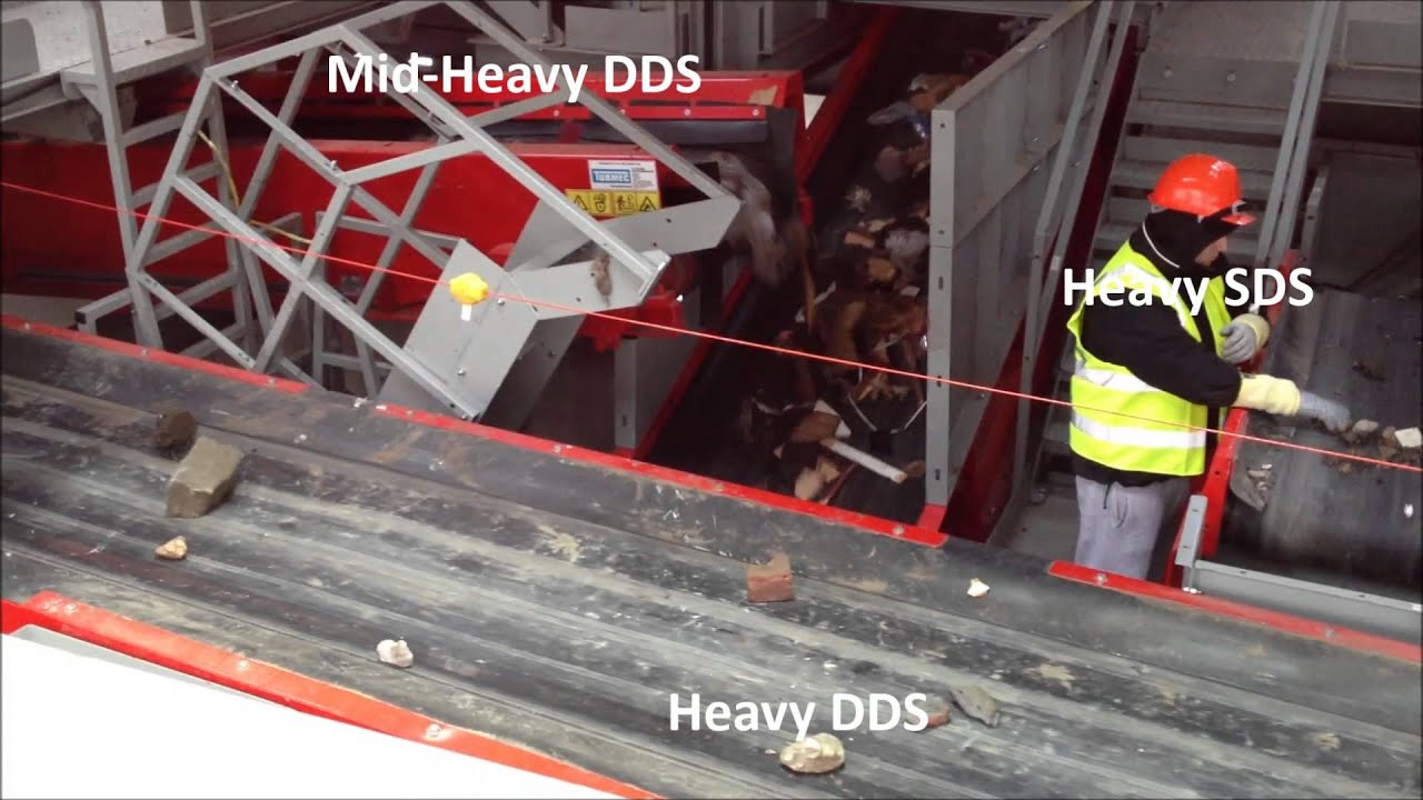 Nihot Recycling DDS 1400 in operation on C&D