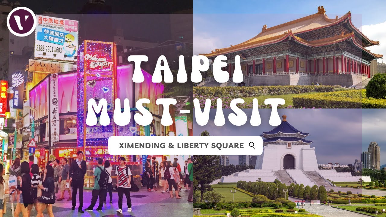 XIMENDING WALKING DISTRICT WALKING TOUR! + Chiang Kai-shek Hall, Taipei Presidential Office