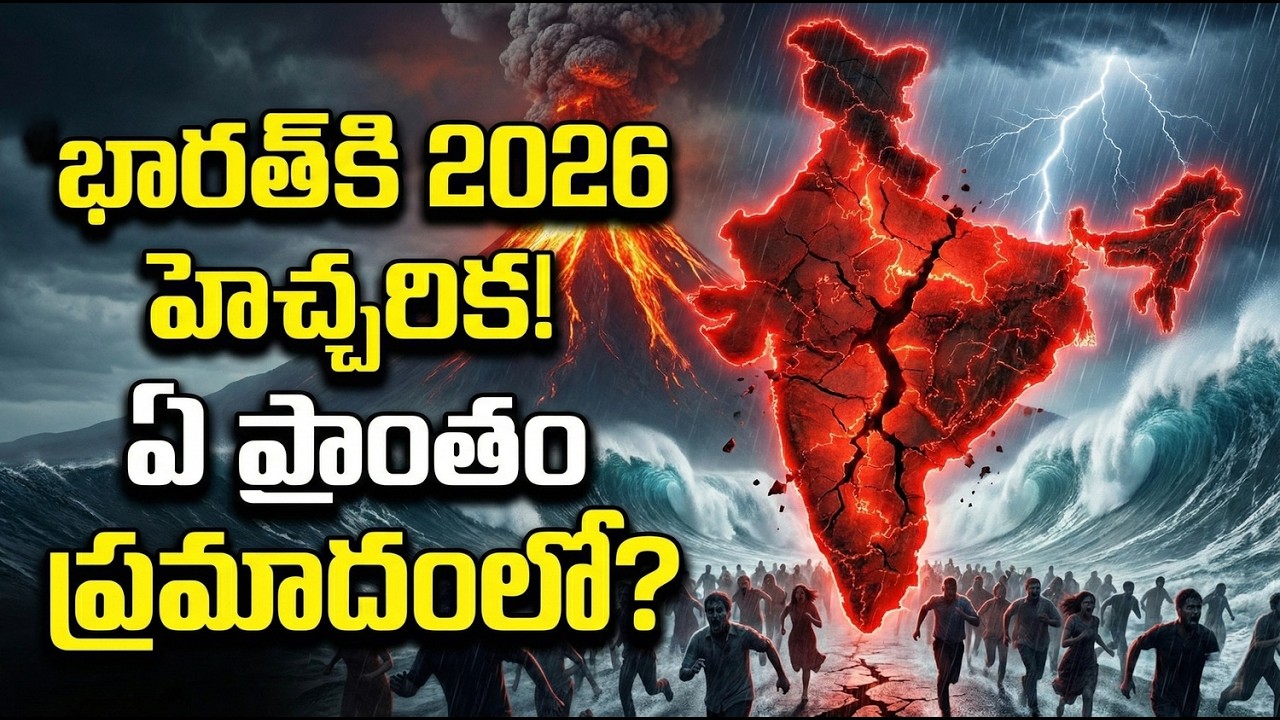 2026 Warning! 🚨 సూర్య తుఫాను X-Class + భారీ భూకంపాలు