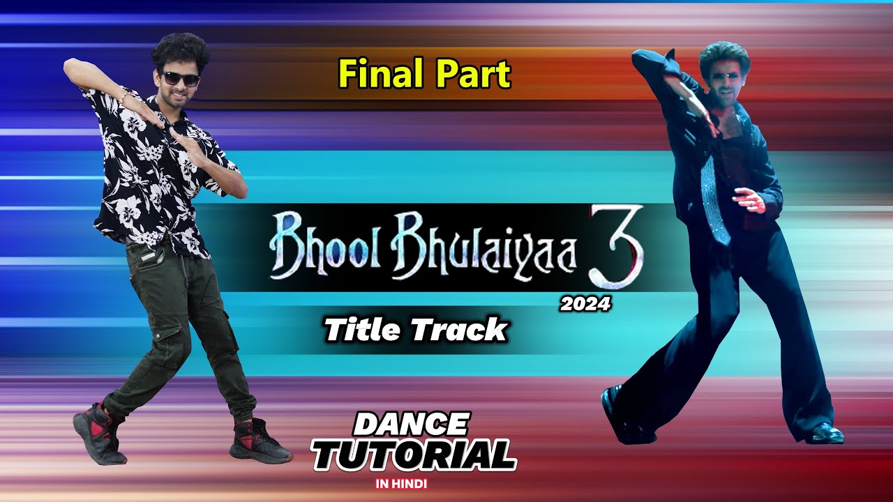 Bhool Bhulaiyaa 3 Dance Hook Step Dance Tutorial | Kartik Aaryan Dance | Ajay Poptron Tutorial