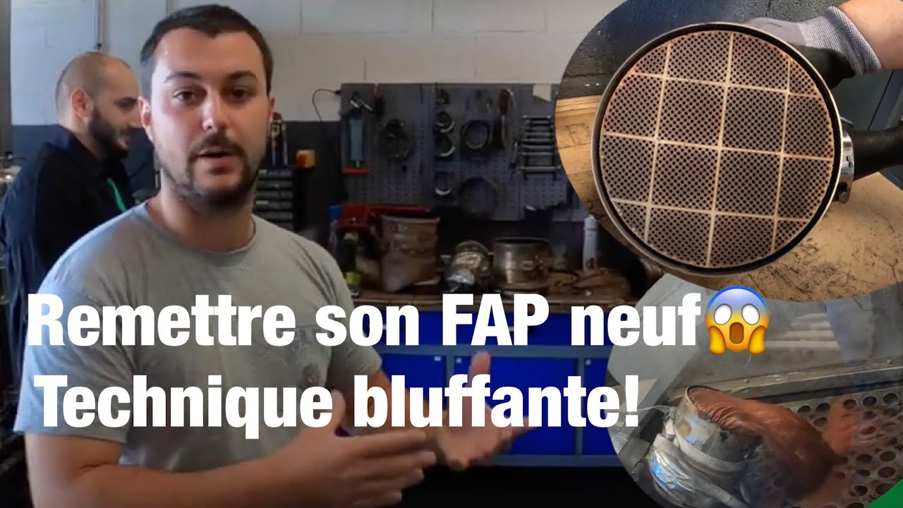 Remettre à neuf son FAP grâce à TechniFap!👌Procédé simple et bluffant d'efficacité!😱