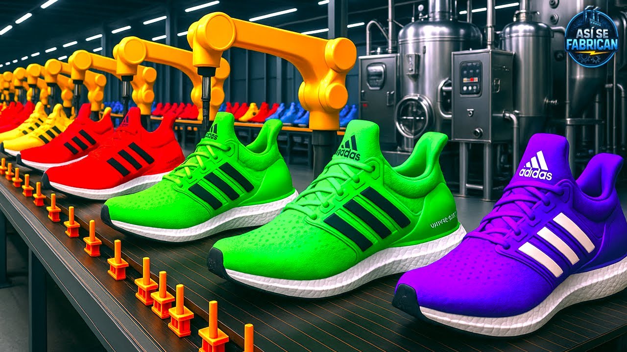 &iquest;C&Oacute;MO se FABRICA las ZAPATILLAS ADIDAS? |  AS&Iacute; se FABRICAN