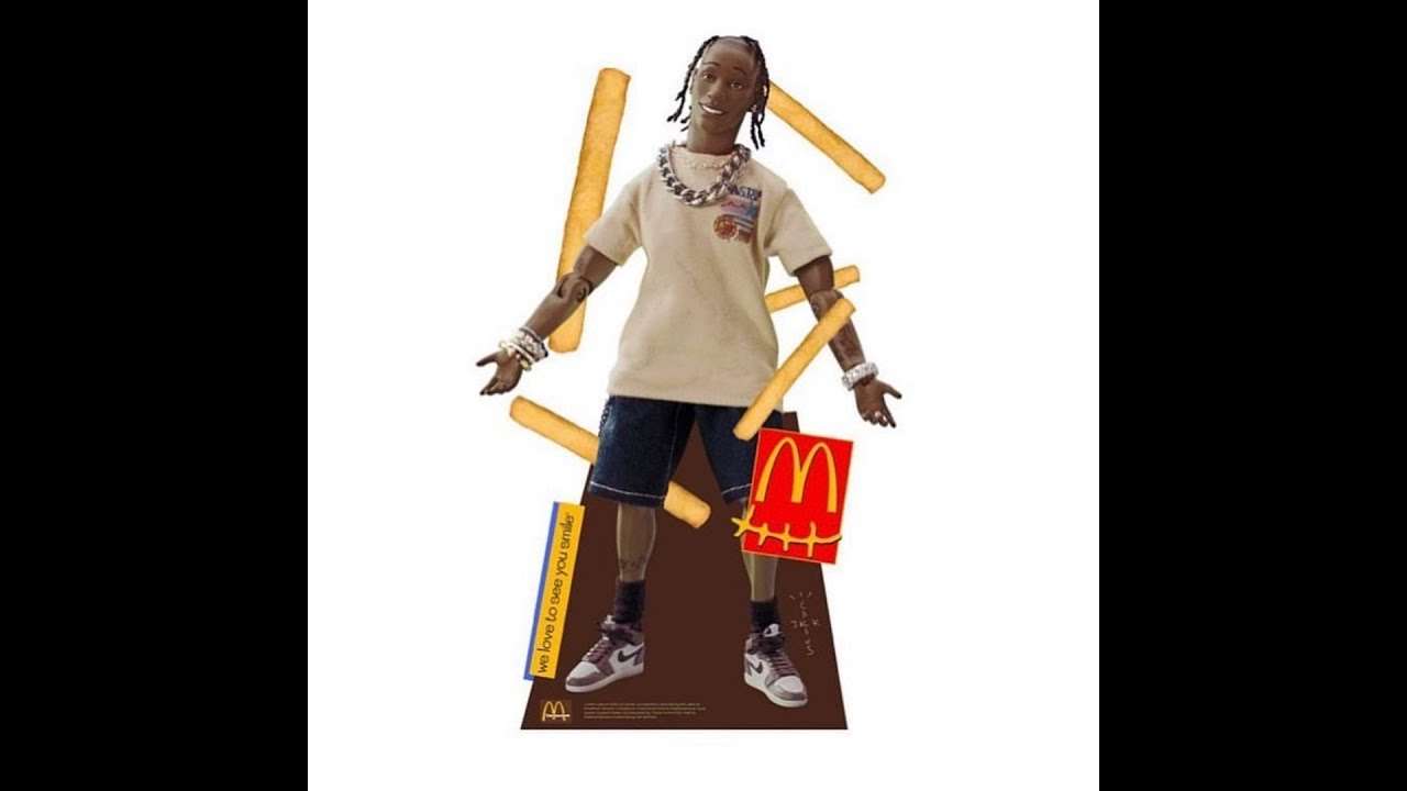 Travis Scott McDonald's Collaboration Video.