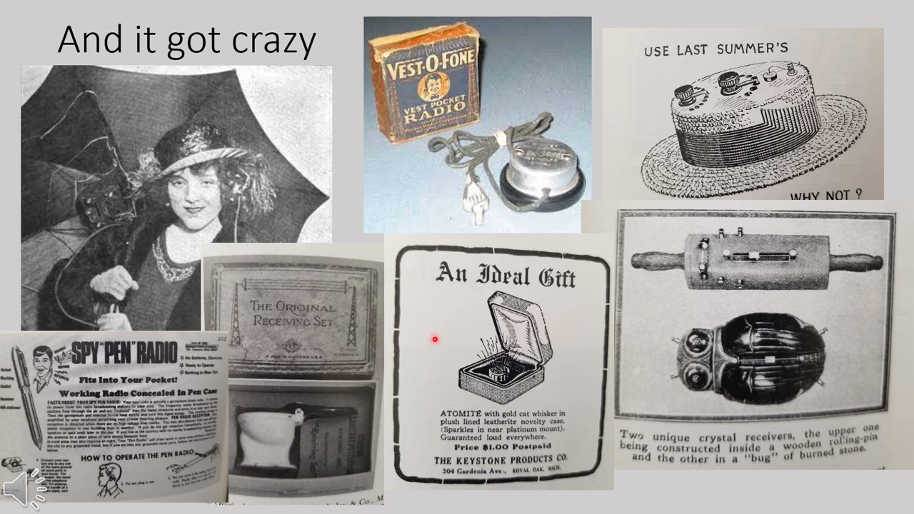 Crystal Radio, History, Design, Contesting