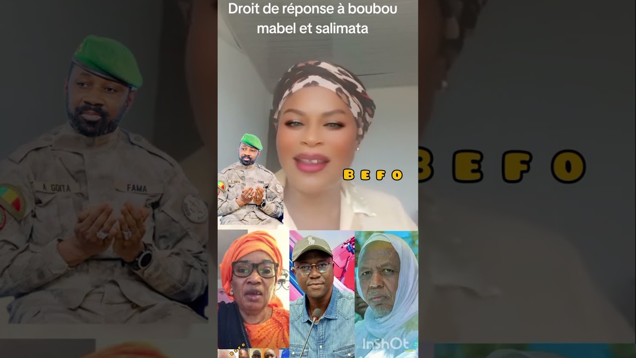 Écoutez Salimata du maman nationale à dépasser le bornes et Boubou Mabel tous sa ko Assimi 