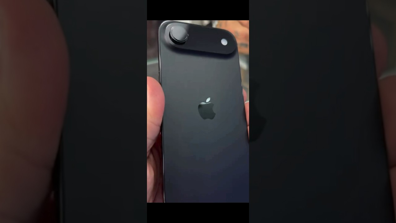 First Look: iPhone Air Black Edition! 😍 