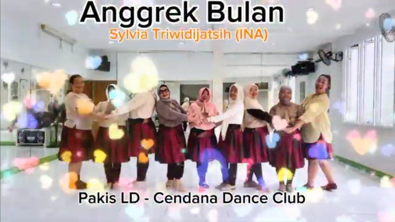 Anggrek  Bulan - Line Dance// Demo//Choreo: Sylvia Triwidijatsih (INA) - January 2026