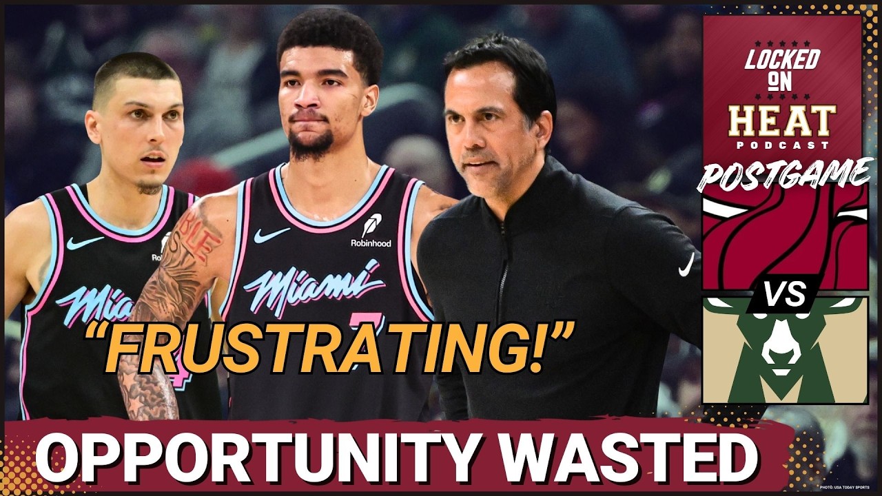 LETDOWN: Miami Heat's Defense CRUMBLES Against Bucks & Spoelstra Makes QUESTIONABLE 4Q Decision