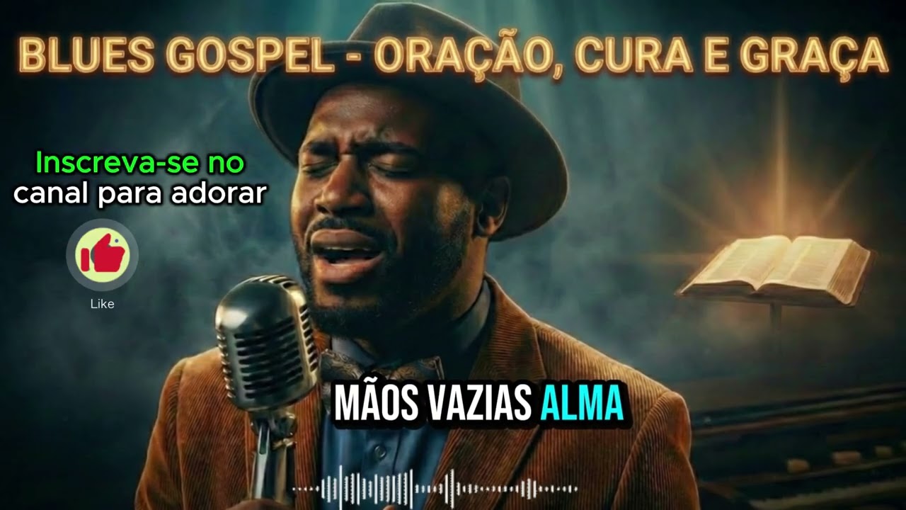 BLUES GOSPEL – Oração, Cura e Graça | Álbum Completo de Adoração Profunda #BluesGospel#GospelBlues