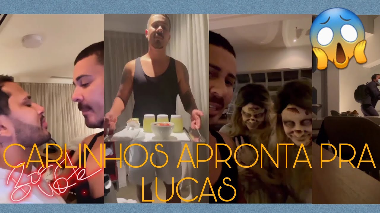 CARLINHOS MAIA APRONTA COM LUCAS GUIMARÃES NA CHEGADA EM SÃO PAULO