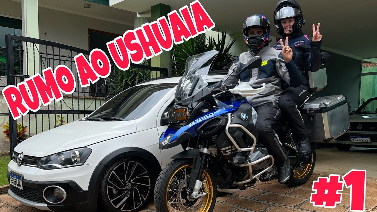 #1 SOFREMOS NA CHUVA NO PRIMEIRO DIA DE VIAGEM PARA O USHUAIA BMW GS 1250
