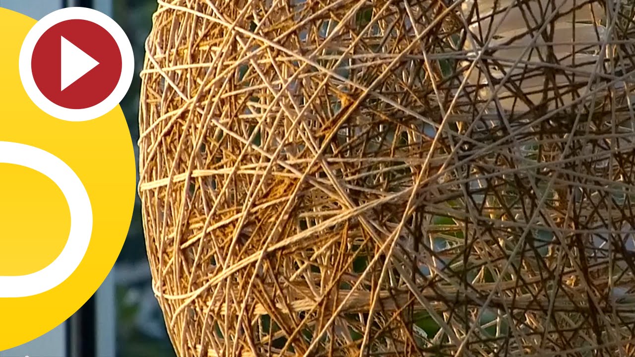 DIY Yarn Lamp (Balloon String Lamp) – Step-by-Step Tutorial | No Special Tools | Beginner Friendly