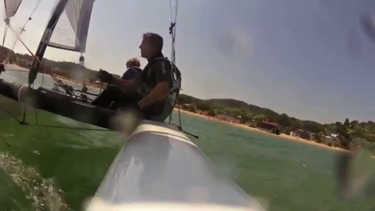 Catamaran extrem Sailing, Eagle-Cat 16, Gargano, Italien