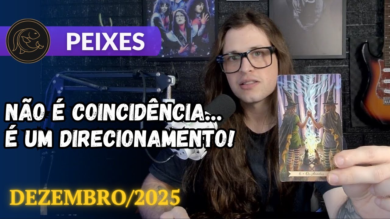 PEIXES ♓: UM ENCONTRO QUE PARECE ‘COINCIDÊNCIA’… MAS É O QUE VAI MUDAR SUA REALIDADE! 💌✨