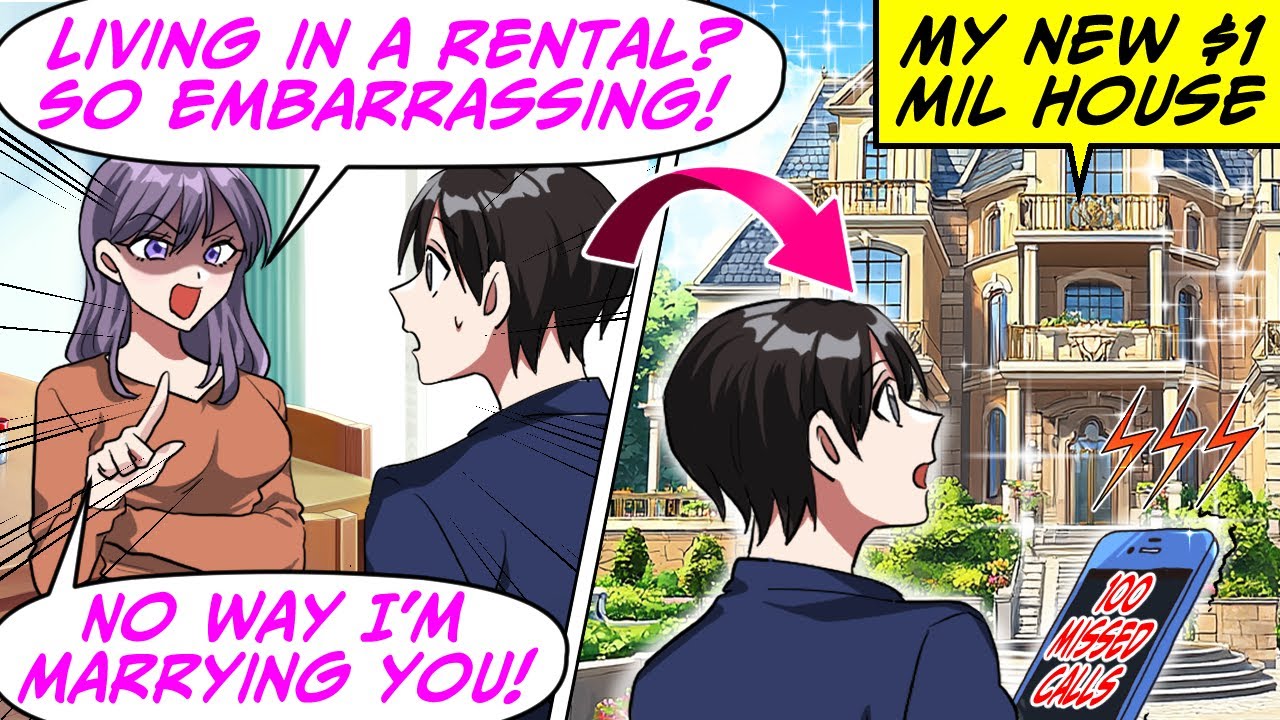 My GF Said Living in an Apartment is 'Embarrassing' & Dumped Me! But Actually...[RomCom Manga Dub]
