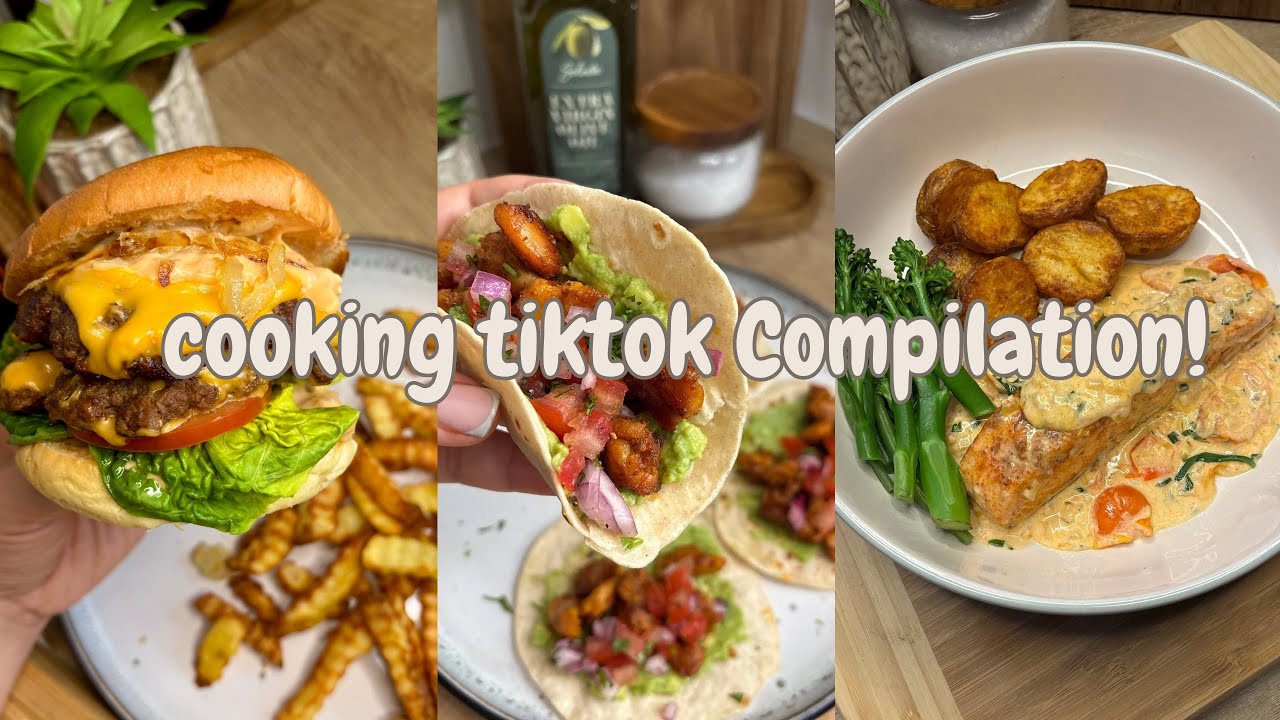 TIKTOK COOKING COMPILATION✨🥦🍝 | ASMR COOKING
