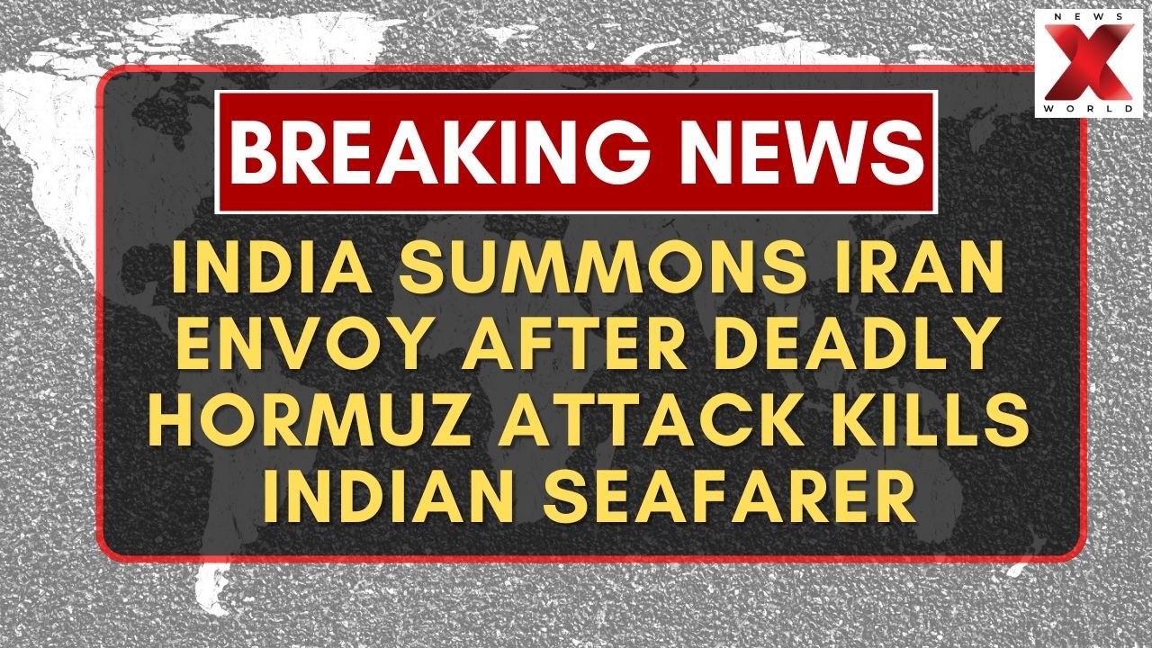 India Summons Iran Envoy After Deadly Hormuz Tanker Attack Kills Indian Seafarer | NewsX World
