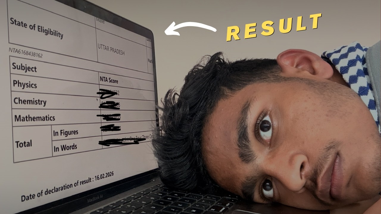 My JEE Main 2026 Result ! 💀( Live reaction )