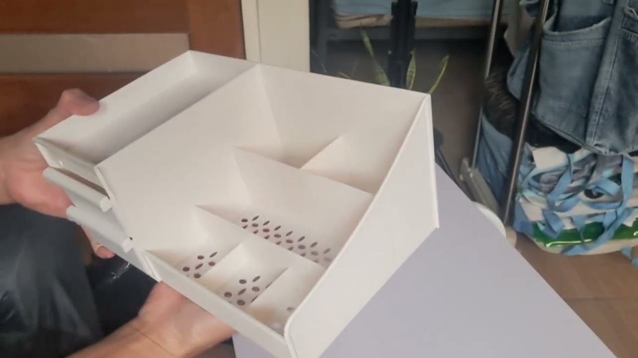 The Makeup Organizer And Cosmetic Storage Box; COD; Lazada. @milengstv775  
