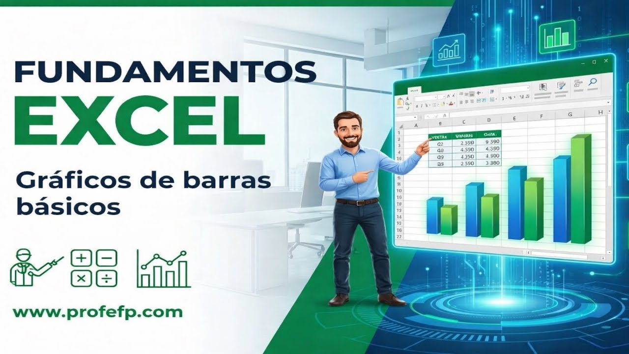 FUNDAMENTOS EXCEL (NIVEL BÁSICO) - Gráficos de barras básicos