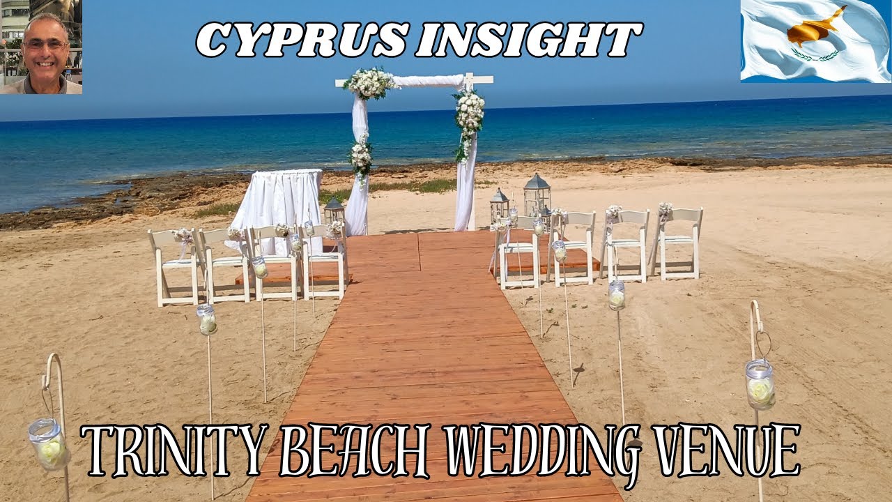 Trinity Beach Wedding Venue, Ayia Triada Cyprus.