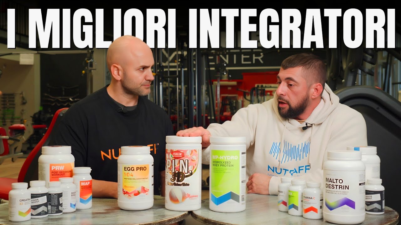 I 6 MIGLIORI INTEGRATORI PER AUMENTARE LA MASSA MAGRA E LA FORZA