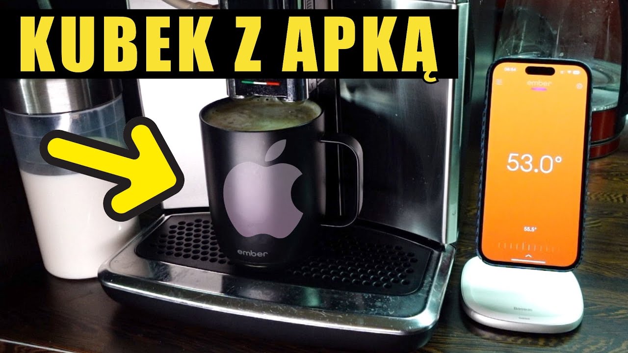 Inteligentny kubek z regulacją temperatury i obsługą z aplikacji - podgrzewany kubek Smarter Ember 2