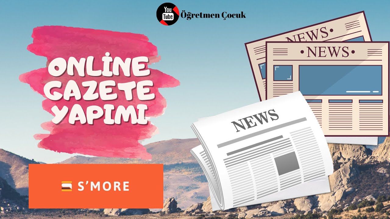 Smore İle Online Gazete Oluşturma | Online E-Gazete Yapma