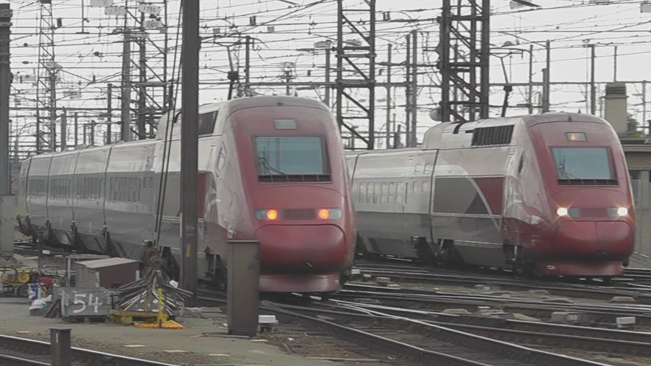 Kruising Thalys te Brussel Zuid!