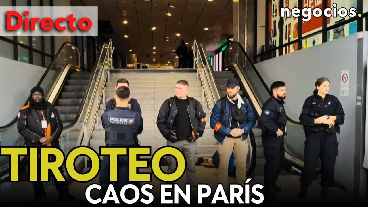 DIRECTO: CAOS EN FRANCIA: LA POLICÍA EVACÚA LA ESTACIÓN DE TREN GARE MONTPARNASSE EN PARÍS