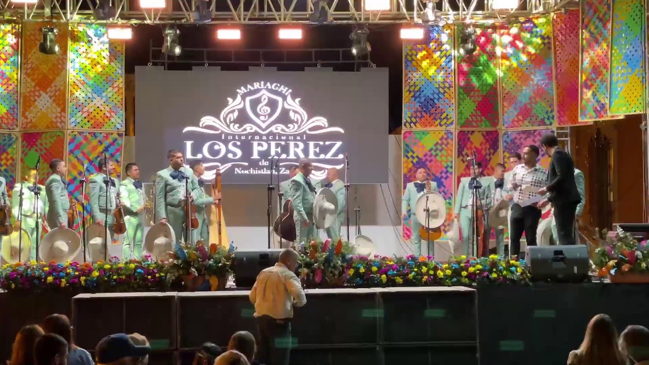 Mariachi internacional los Pérez semana cultura Nochistlán