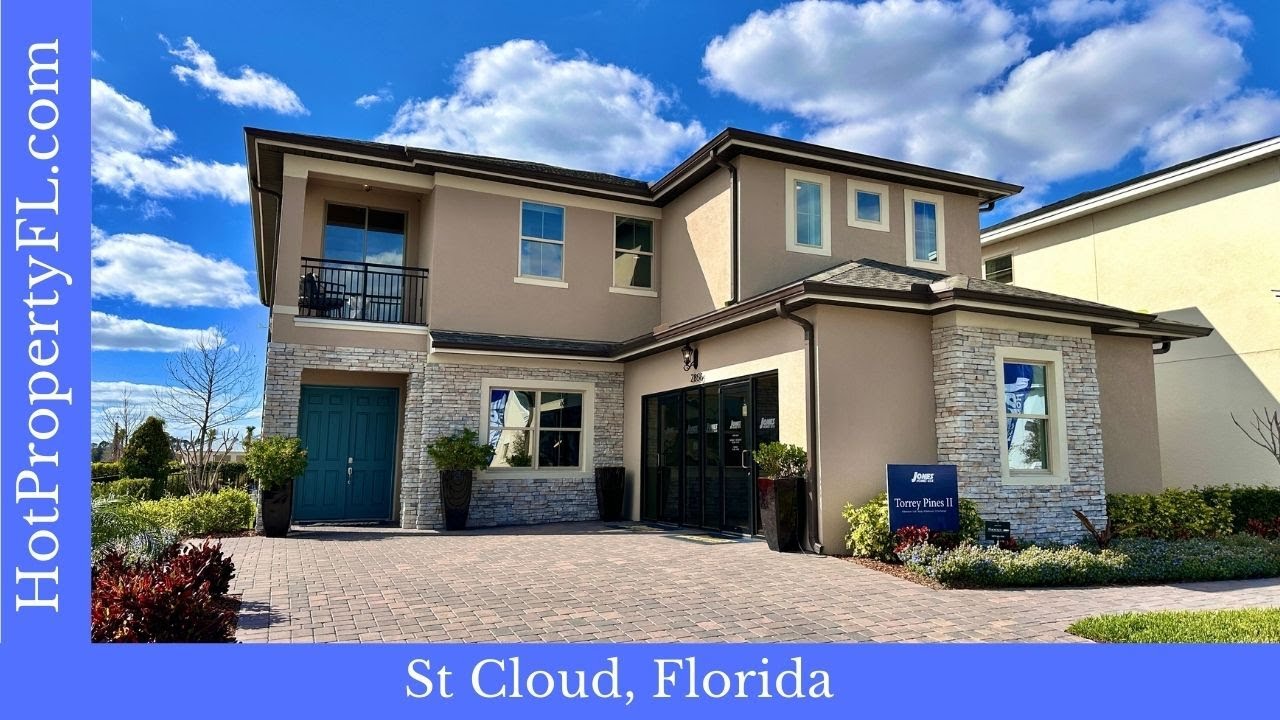 New Home Tour | St Cloud / Orlando FL | Reserve at Twin Lakes | Jones Homes | Torrey Pines II